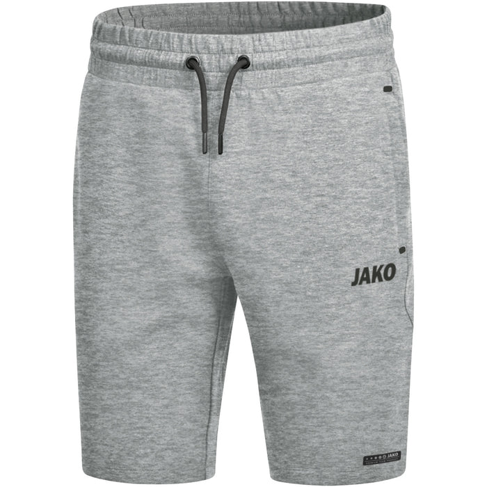 JAKO Short Premium Basics – Grau (40) (vorne)