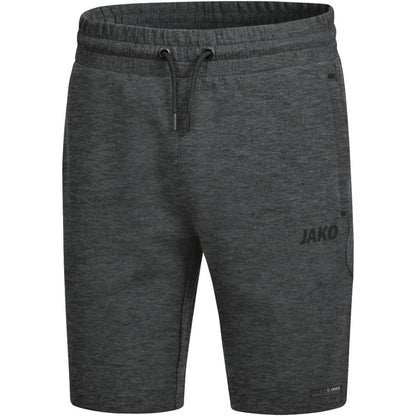 JAKO Short Premium Basics – Grau (21) (vorne)