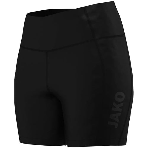 JAKO Short Tight Power Damen – Schwarz (vorne)
