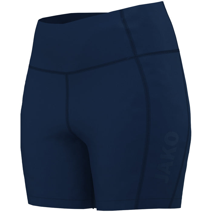 JAKO Short Tight Power Damen – Blau (vorne)