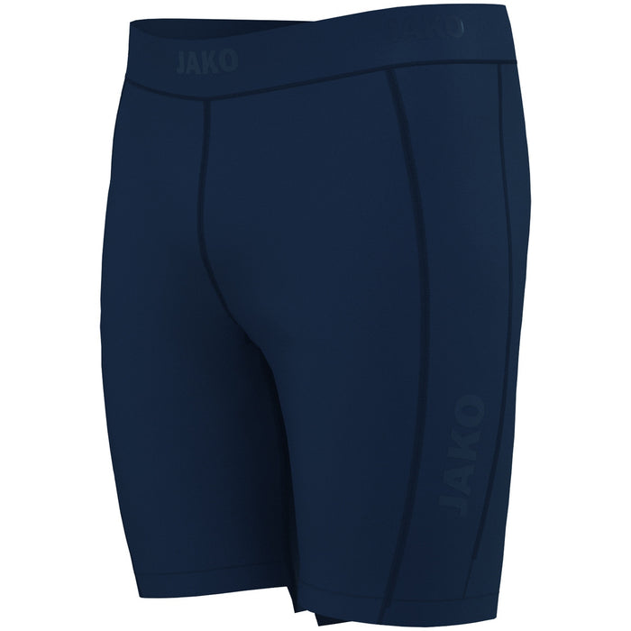 JAKO Short Tight Power – Blau (vorne)
