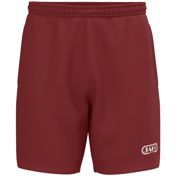 JAKO Short Wardrobe – Rot (vorne)