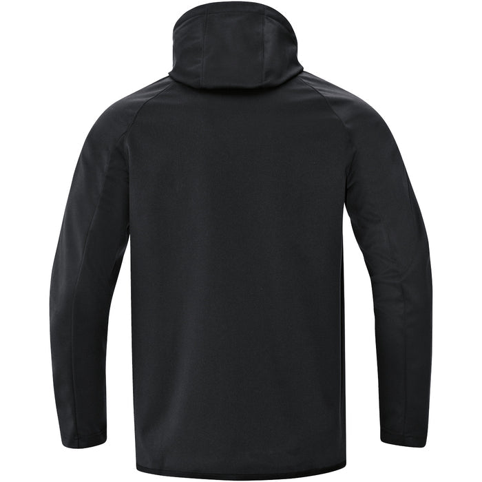 JAKO Softshelljacke Light – Schwarz (hinten)