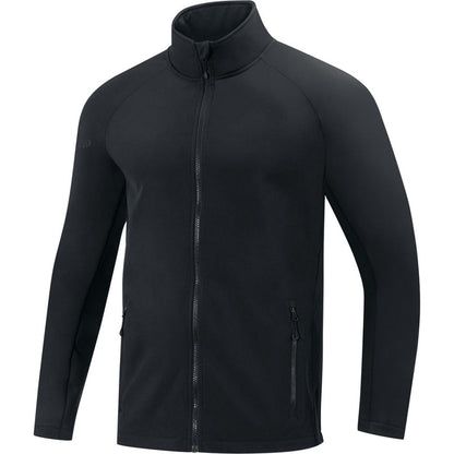 JAKO Softshelljacke Team – Schwarz (vorne)