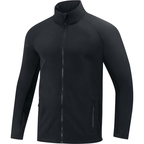 JAKO Softshelljacke Team – Schwarz (vorne)