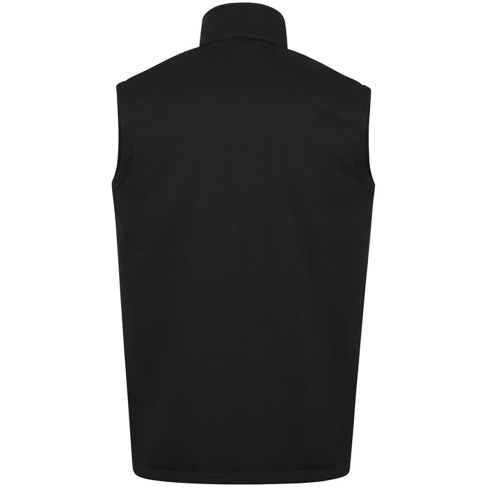 JAKO Softshellweste Premium – Schwarz (hinten)