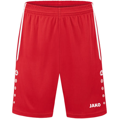 JAKO Sporthose Allround – Rot (vorne)