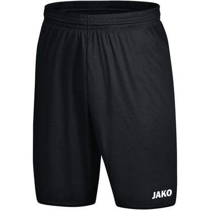 JAKO Sporthose Anderlecht 2.0 mit Innenslip – Schwarz (vorne)