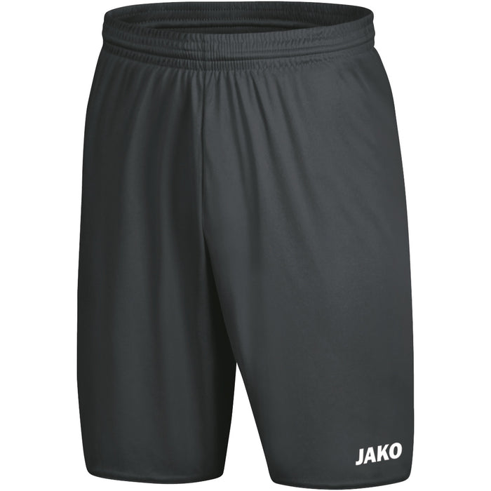 JAKO Sporthose Anderlecht 2.0 mit Innenslip – Grau (vorne)