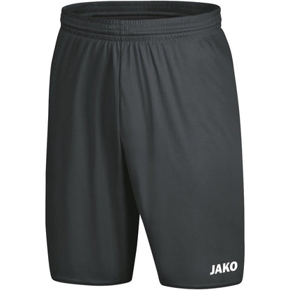 JAKO Sporthose Anderlecht 2.0 mit Innenslip – Grau (vorne)