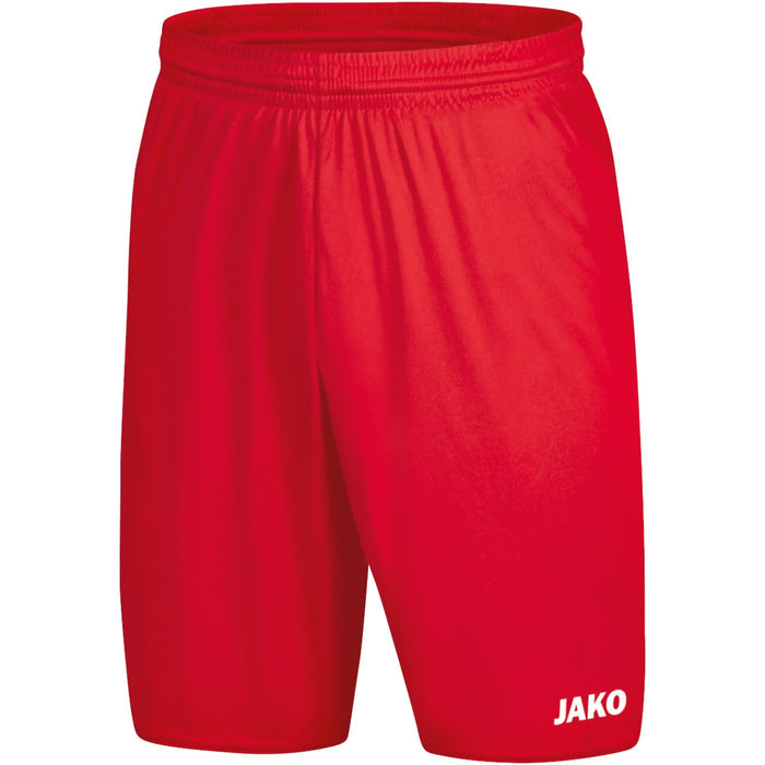 JAKO Sporthose Anderlecht 2.0 mit Innenslip – Rot (vorne)