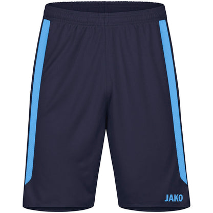 JAKO Sporthose Power – Blau (910) (vorne)