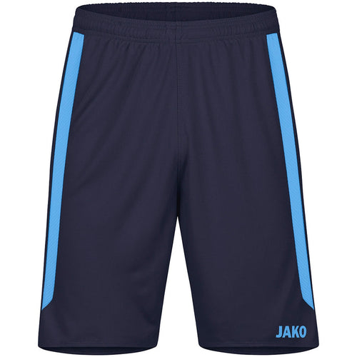 JAKO Sporthose Power – Blau (910) (vorne)