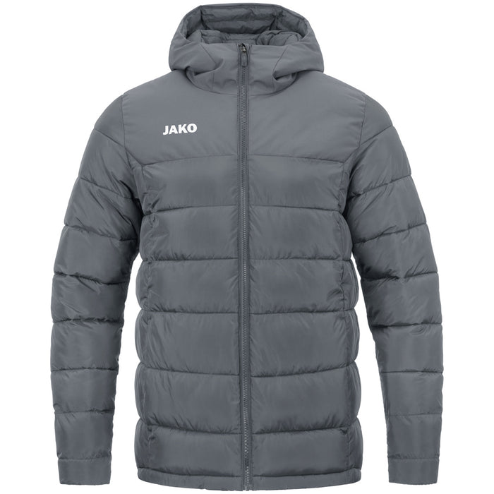 JAKO Stadionjacke – Grau (vorne)