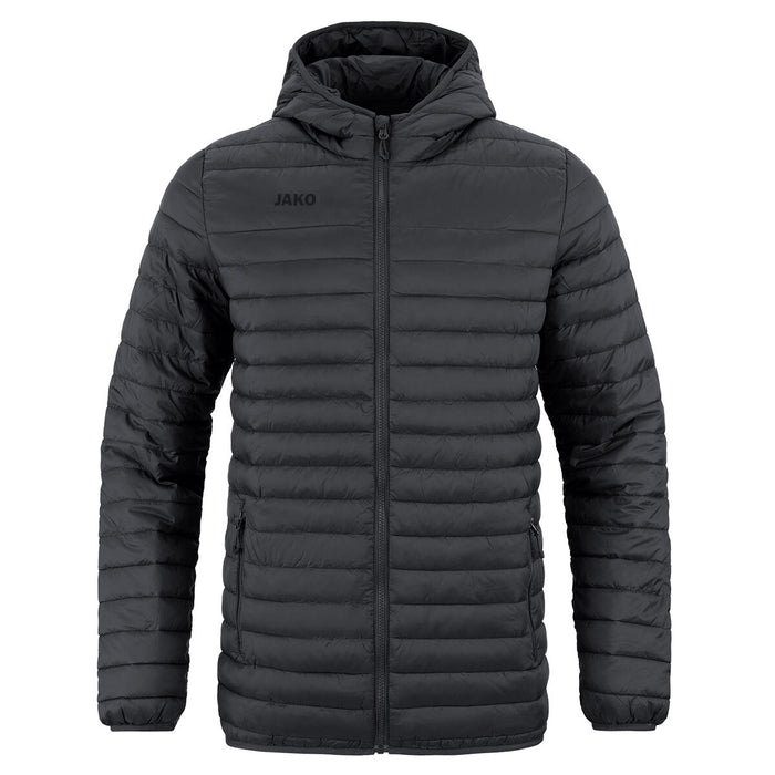 JAKO Steppjacke – Schwarz (vorne)