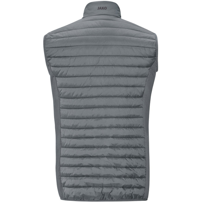 JAKO Steppweste Corporate – Grau (hinten)