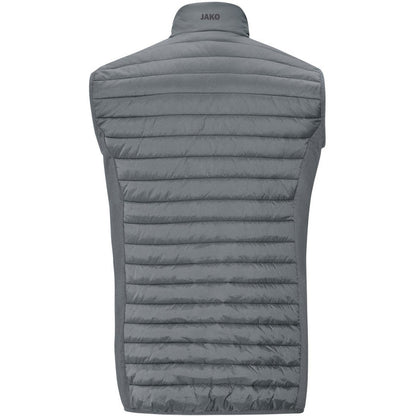 JAKO Steppweste Corporate – Grau (hinten)