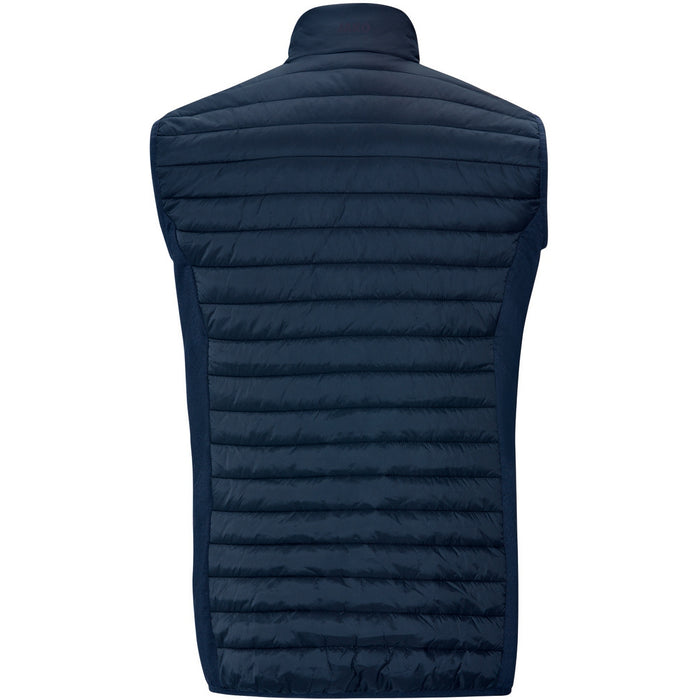 JAKO Steppweste Corporate – Blau (hinten)