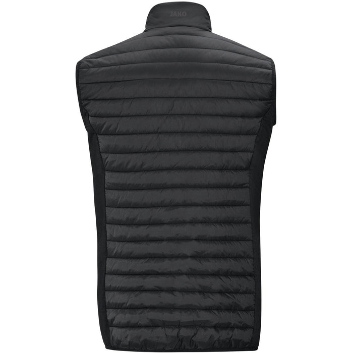 JAKO Steppweste Corporate – Schwarz (hinten)