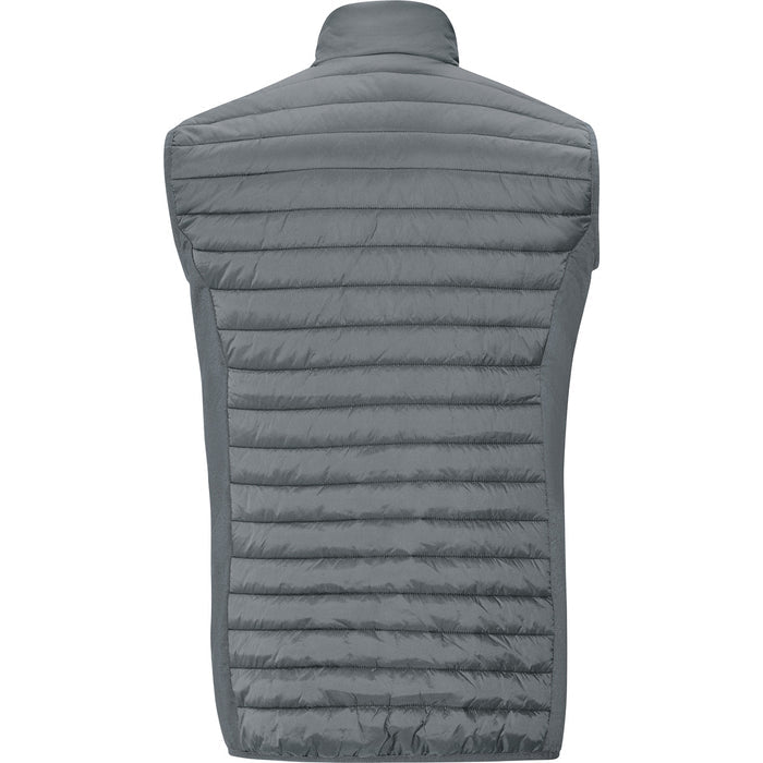 JAKO Steppweste Premium – Grau (hinten)