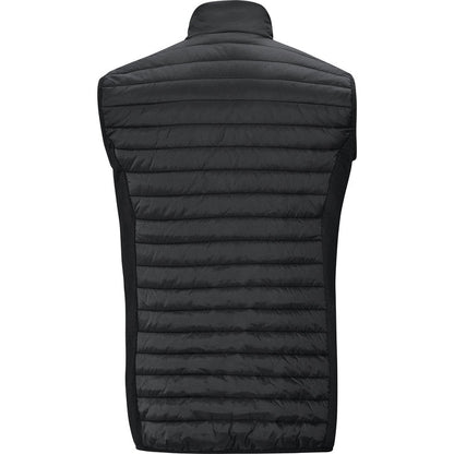 JAKO Steppweste Premium – Schwarz (hinten)