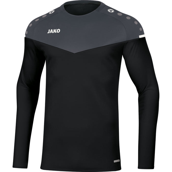 JAKO Sweat Champ 2.0 – Schwarz (vorne)