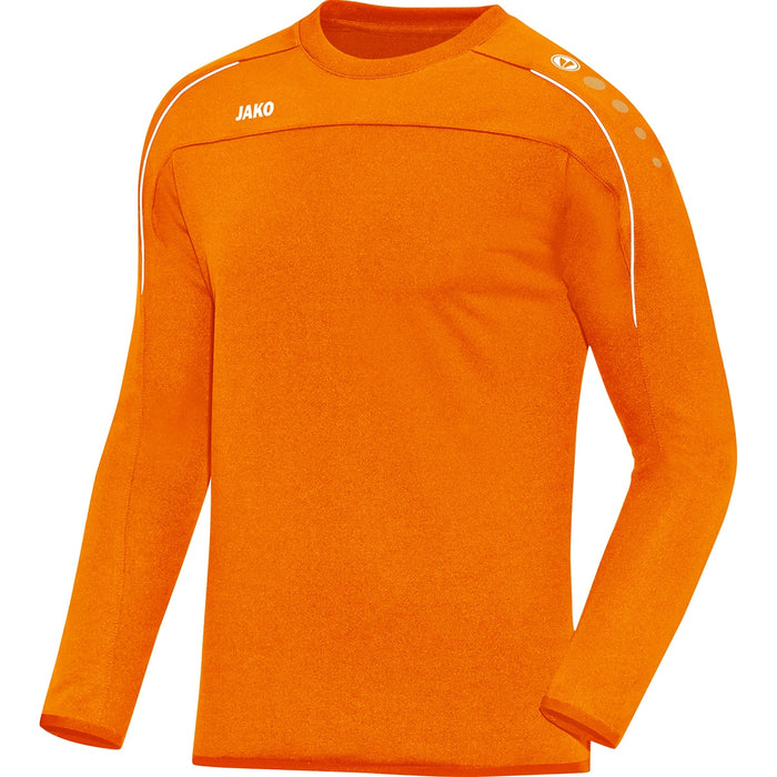 JAKO Sweat Classico – Orange (vorne)