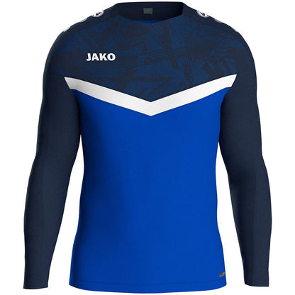 JAKO Sweat Iconic – Blau (403) (vorne)
