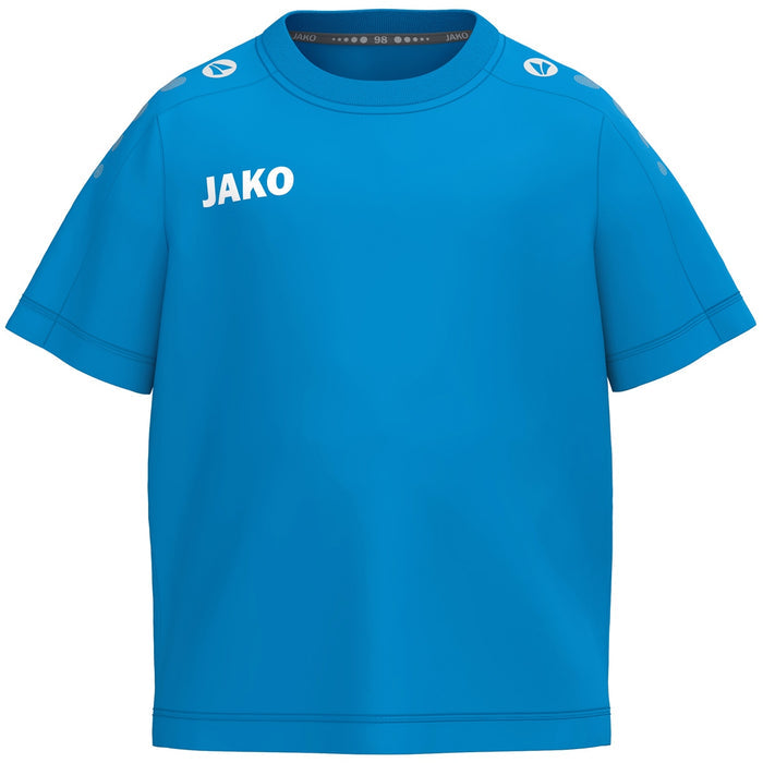 JAKO T-Shirt One Cotton Bambini – Blau (440) (vorne)