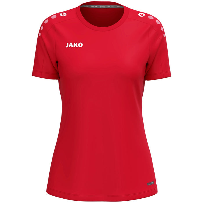 JAKO T-Shirt One Damen – Rot (100) (vorne)