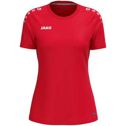 JAKO T-Shirt One Damen – Rot (100) (vorne)