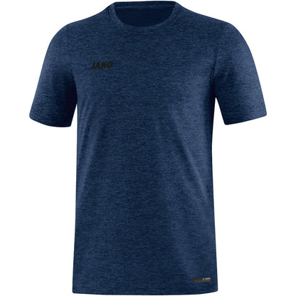 JAKO T-Shirt Premium Basics – Blau (49) (vorne)
