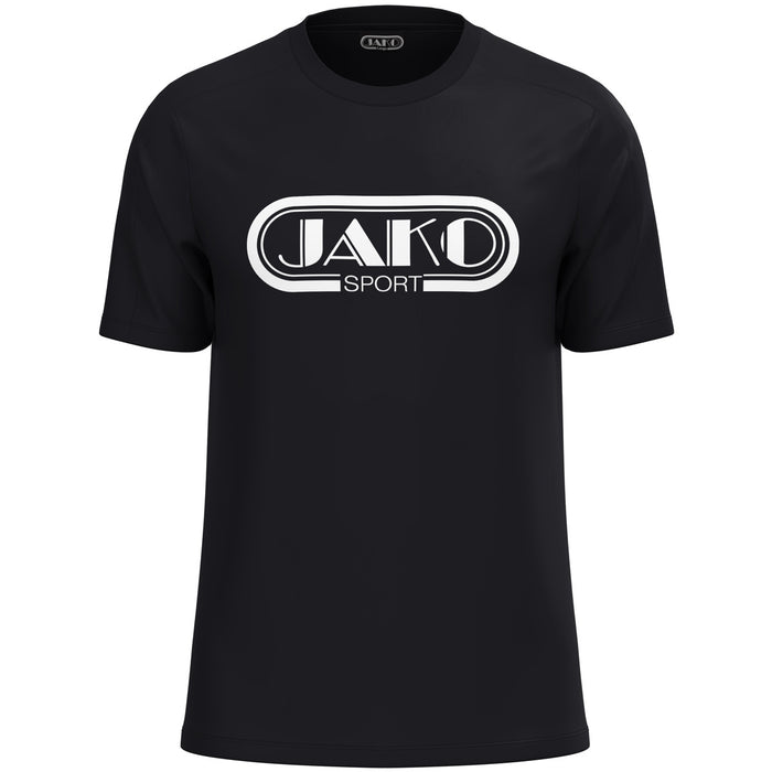 JAKO T-Shirt Promo 2.0 – Schwarz (vorne)