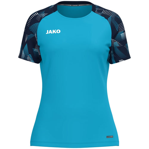 JAKO T-Shirt Sonic Damen – Blau (276) (vorne)