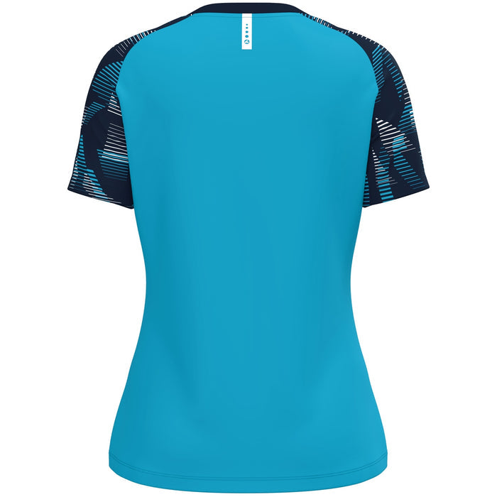 JAKO T-Shirt Sonic Damen – Blau (276) (hinten)