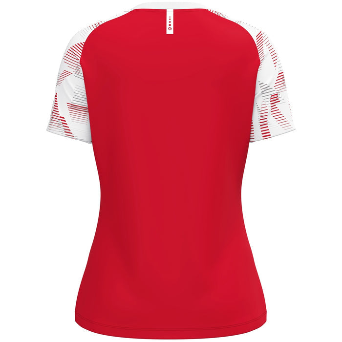 JAKO T-Shirt Sonic Damen – Rot (hinten)