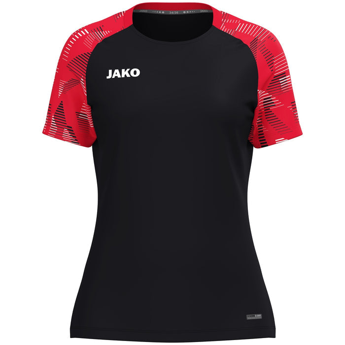 JAKO T-Shirt Sonic Damen – Schwarz (812) (vorne)