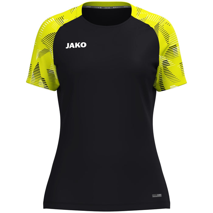 JAKO T-Shirt Sonic Damen – Schwarz (819) (vorne)