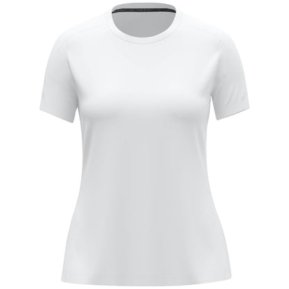 JAKO T-Shirt Uni Damen – Weiß (vorne)