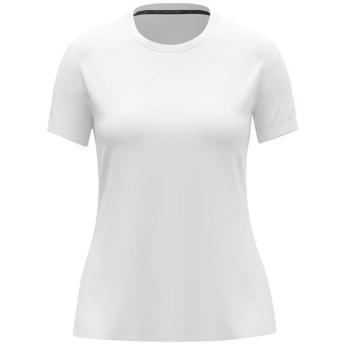 JAKO T-Shirt Uni Damen – Weiß (vorne)