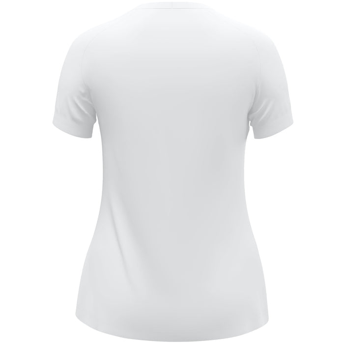 JAKO T-Shirt Uni Damen – Weiß (hinten)