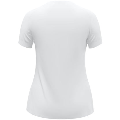 JAKO T-Shirt Uni Damen – Weiß (hinten)