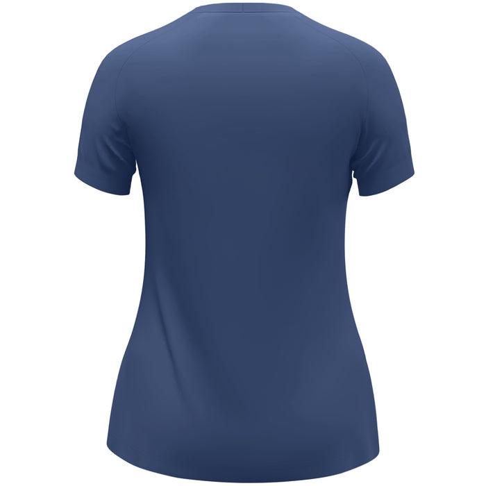 JAKO T-Shirt Uni Damen – Blau (919) (hinten)