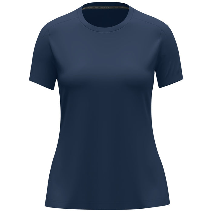 JAKO T-Shirt Uni Damen – Blau (900) (vorne)