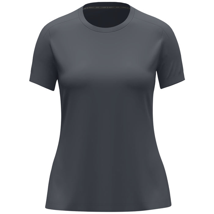 JAKO T-Shirt Uni Damen – Grau (830) (vorne)
