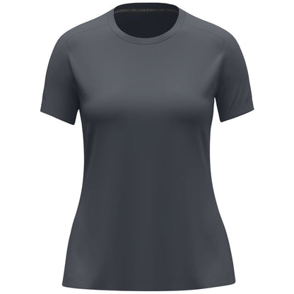 JAKO T-Shirt Uni Damen – Grau (830) (vorne)
