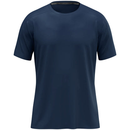 JAKO T-Shirt Uni – Blau (900) (vorne)