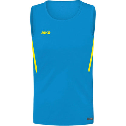 JAKO Tanktop Challenge – Blau (443) (vorne)