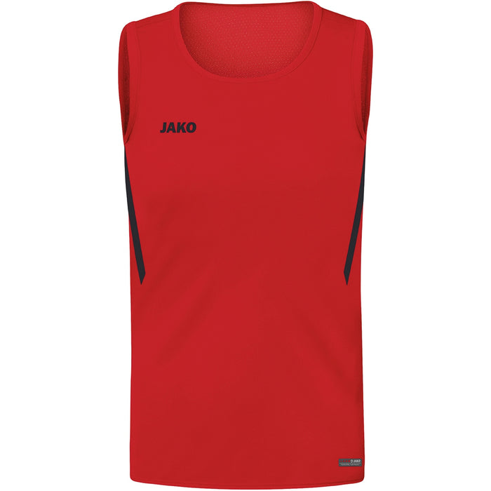 JAKO Tanktop Challenge – Rot (101) (vorne)