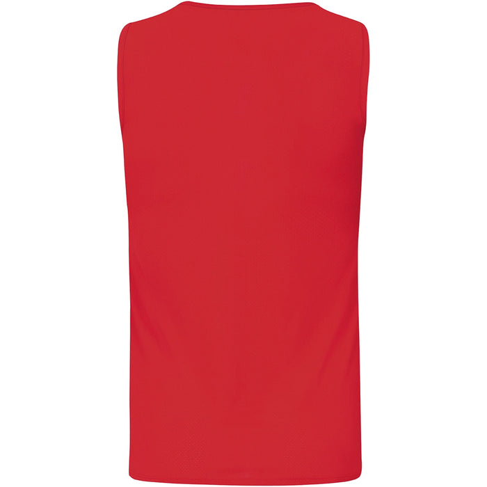 JAKO Tanktop Challenge – Rot (101) (hinten)